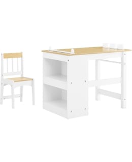 SOBUY KMB60-WN LASTEN PÖYTÄ JA TUOLI Main Image