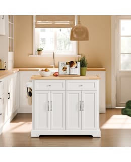 SOBUY FKW71-III-WN KITCHEN ISLAND Main Image