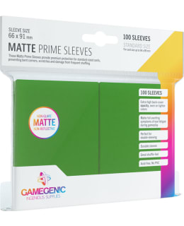 GAMEGENIC MATTE PRIME SLEEVES GREEN Main Image