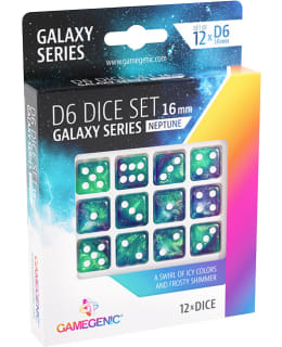 GAMEGENIC NEPTUNE D6 DICESET 16MM (12) Main Image