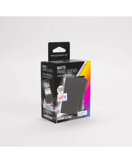 GAMEGENIC MATTE PRIME SLEEVES  BLACK Main Image