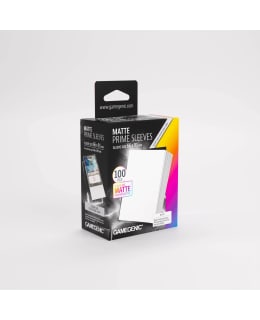 GAMEGENIC MATTE PRIME SLEEVES WHITE Main Image