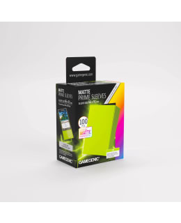 GAMEGENIC MATTE PRIME SLEEVES  LIME Main Image