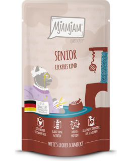 MJAMJAM MONO SENIOR BEEF 125G CAT FOOD Main Image