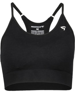 SQUATPROOF CORE+ SEAM ADJUS BRA W BLK L Main Image