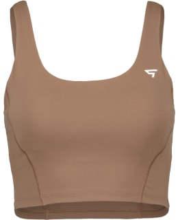 SQUATPROOF POWERFIT BA CROP TOP W BRWN S Main Image