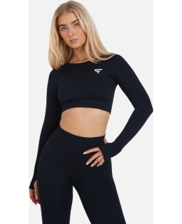 SQUATPROOF RESCAPE LS TOP W BLK S Main Image