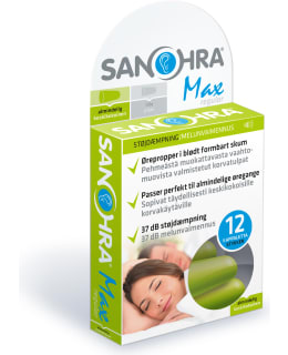 SANOHRA MAX EARPLUGS FOR ADULTS 6 PAIRS Main Image