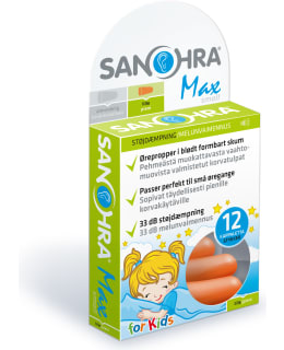 SANOHRA MAX EARPLUGS FOR CHILD 6 PAIRS Main Image