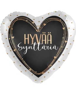 HYVÄÄ SYNTTÄRIÄ FOLIOPALLO Main Image