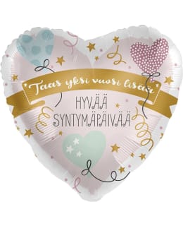 TAAS YKSI VUOSI LISÄÄ FOLIOPALLO Main Image