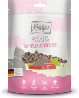 MJAMJAM SNACKBAG WILD SALMON 125G Main Image
