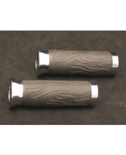 HIGHWAY HAWK HANDGRIPS SET 7/8INCH FLAME Main Image