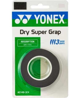 YONEX DRY SUPER GRAP 3KPL BLK GRIPPI Main Image
