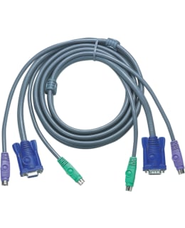 ATEN KVM-KAAPELI 2XPS/2 U U JA 1XHD15 U Main Image