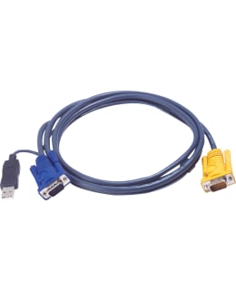 ATEN KVM-KAAPELI SPHD>HD15&USB A 2M Main Image