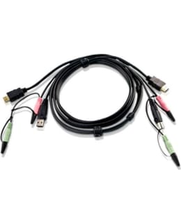 ATEN KVM-KAAPELI HDMI USB JA ÄÄNI 1 8M Main Image