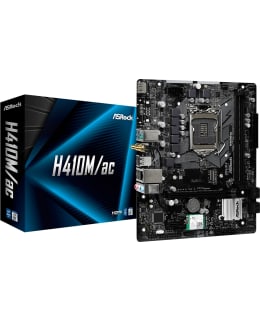 ASRock H410M/ac LGA1200 mATX emolevy Main Image