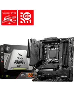 MSI MAG B650M Mortar WiFi AM5 mATX emolevy Main Image