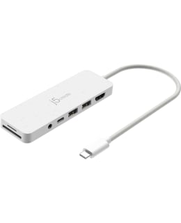 J5CREATE ECO USB-C HUB VALKOINEN Main Image