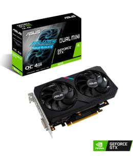 Asus Dual GeForce GTX 1650 Mini OC 4GB näytönohjain Main Image