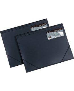 FOLDERMATE BLACK A4 KULMALUKKOKANSIO Main Image