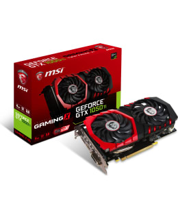 MSI GTX 1050 Ti Gaming X 4G 4GB näytönohjain Main Image