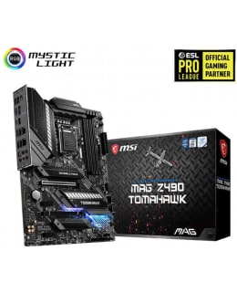 MSI MAG Z490 Tomahawk LGA1200 ATX motherboard Main Image