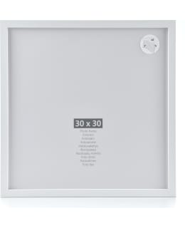 NINA VALKOINEN MDF 30X30 PLEKSIKEHYS Main Image