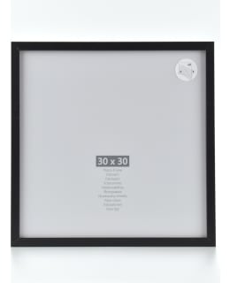 NINA MUSTA MDF 30X30 PLEKSIKEHYS Main Image