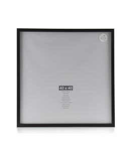 NINA MUSTA MDF 40X40 PLEKSIKEHYS Main Image