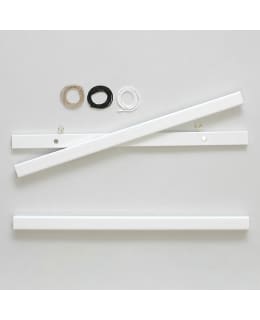 VALKOINEN 71CM JULISTERIPUSTIN Main Image