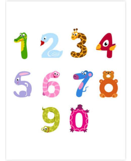 VÄRIKKÄÄT NUMEROT 30X40 JULISTE Main Image