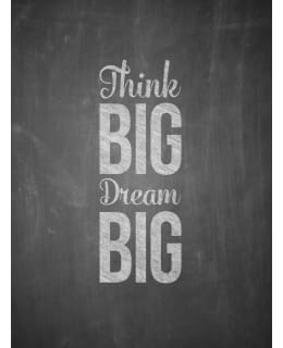 JAIKA THINK BIG 30X40 JULISTE Main Image