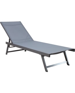 HOME4YOU ARIO DECK CHAIR 13306 GREY Main Image