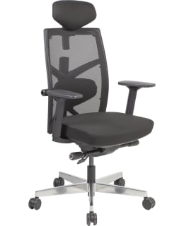 HOME4YOU TUNE MUSTA TYÖTUOLI Main Image