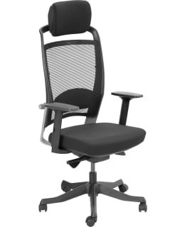 HOME4YOU FULKRUM-2 MUSTA TYÖTUOLI Main Image