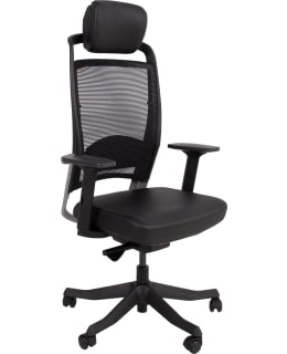 HOME4YOU FULKRUM-3 MUSTA TYÖTUOLI Main Image