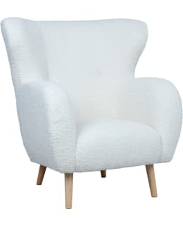 HOME4YOU 14203 ELISA ARMCHAIR WHITE Main Image