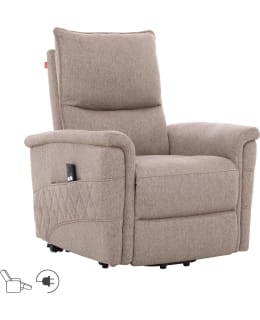 HOME4YOU GIANNI 14207 BEIGE RECLINER Main Image