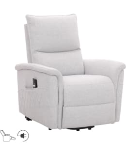 HOME4YOU GIANNI 14208 WHT RECLINER Main Image