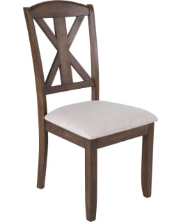 HOME4YOU JAMES 14232 OAK 2PCS CHAIR Main Image
