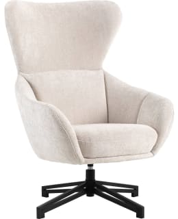 HOME4YOU LIONEL 18430 WHITE ARMCHAIR Main Image