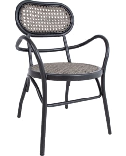 HOME4YOU BOLGHERI MUSTA TUOLI 2KPL Main Image