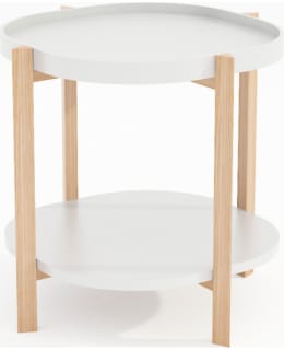 HOME4YOU NORAH 20350 WHT SIDE TABLE Main Image