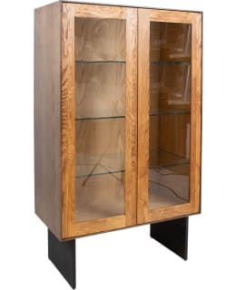 HOME4YOU VALENCIA 21421 BRN DISPLAY CAB Main Image