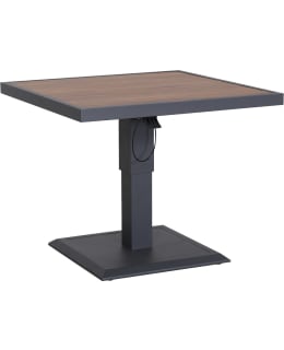 HOME4YOU PARKER 25131 ALUM TABLE Main Image