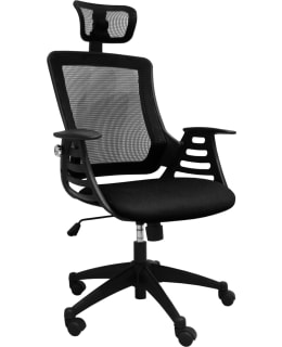 HOME4YOU MERANO MUSTA TYÖTUOLI Main Image