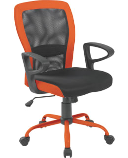 HOME4YOU LENO HARMAA/ORANSSI TYÖTUOLI Main Image