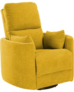HOME4YOU STINA 28690 YEL RECLINER Main Image